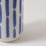 Homez Ceramic Blue And White Vase 9.7*9.7*26Cm image number 4