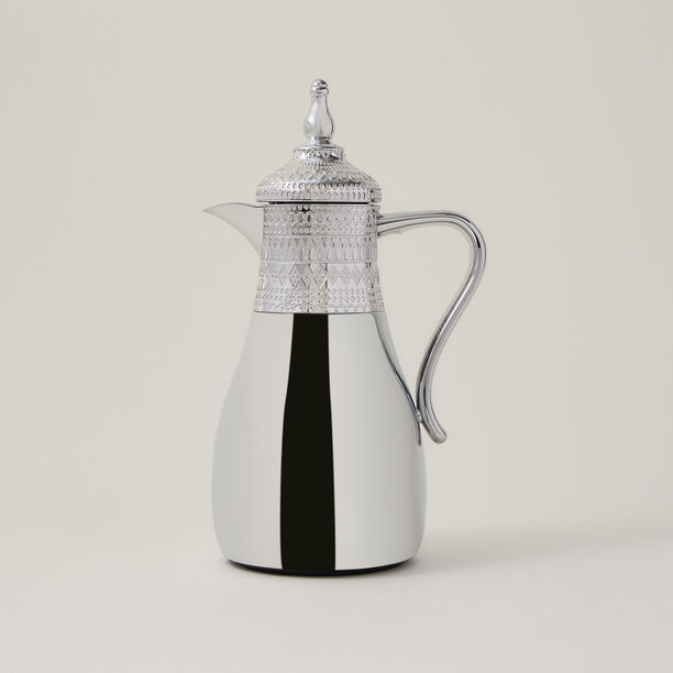 Dallaty jambiyah set of 2 silver steel vacuum flask image number 2