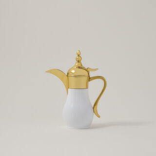 1Pc Steel Vacuum Mini Traditional White Gold 0.3Ml