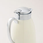 دلتي دلة شاي أو قهوة حافظة للحرارة ستيل باللون البيج image number 2