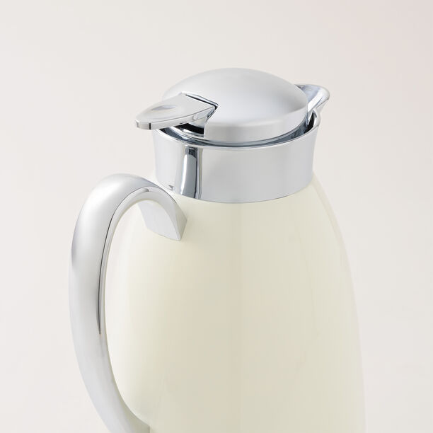 دلتي دلة شاي أو قهوة حافظة للحرارة ستيل باللون البيج image number 2