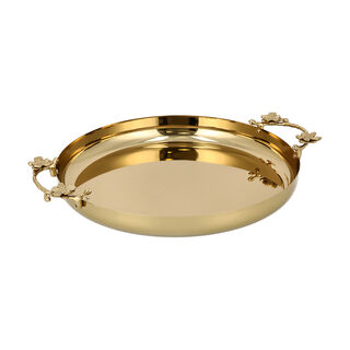 Steel Round Tray 1Pc Harmony