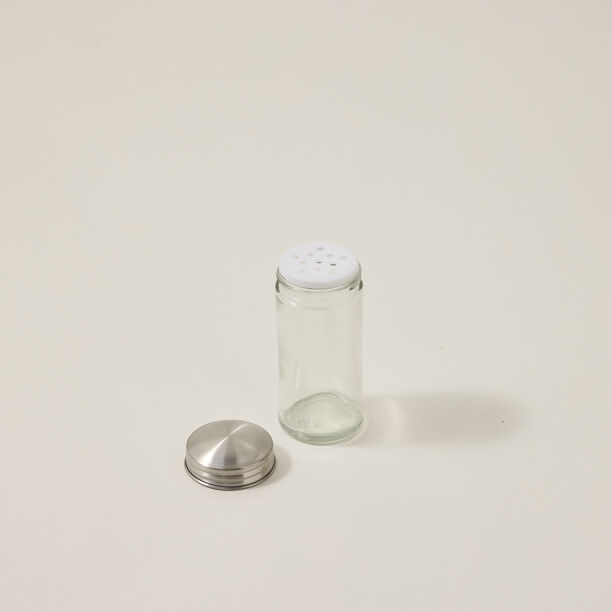 طقم برطمانات توابل 16 قطعة بحامل بامبو image number 6