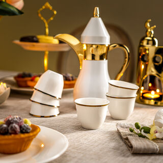 La Mesa Coffee Cup Set 12 Puieces Gold 