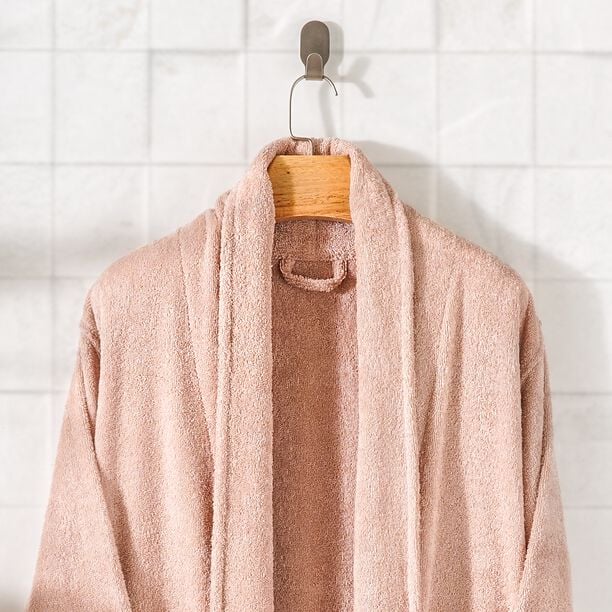 Ultra soft bathrobe, blush size S/M image number 7