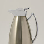 دلة ستيل ذهبي1لتر image number 1