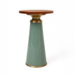 Homez wooden coffee table 30*51cm, green image number 0