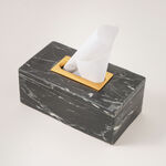 Black Marble Tissue Box 23*12*9.5 cm image number 0