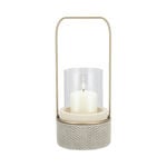 Waraq Ceramic Lantern 15.5*15.5*36 Cm image number 2