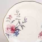 La Mesa 12 Pieces Tea Cup And Saucers \ Ivory image number 3