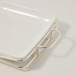 Square Plate With Stand image number 1