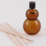 معطر جو زجاج بأعواد عطرية برائحة رمال العنبر image number 1