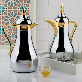 Dallety&nbsp;2 Pieces Steel Vacuum Flask Set 