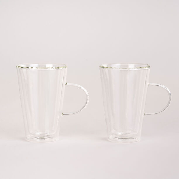 Mug Set 2 Pieces Double Wall Plain 200Ml Veer image number 1
