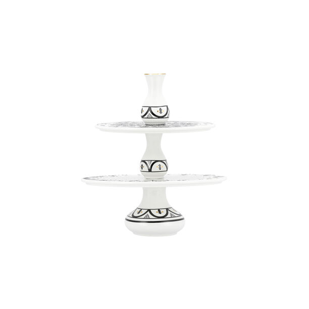  2 Tiers Morrocan Cake Stand image number 0