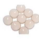 Tea Light Candle Ivory Simply Vanilla Scent Set Of 9 image number 2