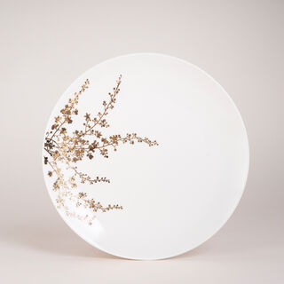 La Mesa Gold Leaf 16 Pieces Dinner Set