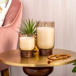 شمعة برائحة العود الذهبي   10.16*18.4 سم image number 0