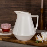 دلتي دلة بلاستيك أبيض 1 لتر image number 3