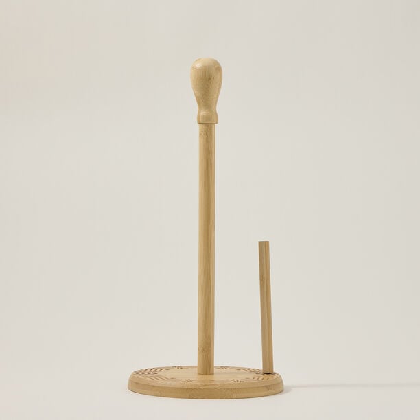Bamboo Carved Tissue Holder image number 0