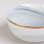 La Mesa Dinner Set 18 Pieces Grey Marble With Gold image number 6