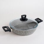 Alberto gray 7 piece granite cookware set image number 4