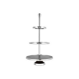 3 Tier Cake Stand With Wooden Plate