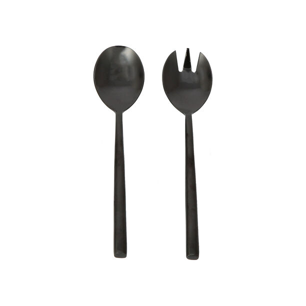 Samarkand 2 Pcs Salad Set Shiny Chrom Color image number 0
