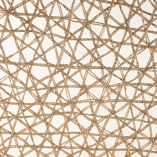 لا ميسا مفرش أطباق جوت 38سم، بيج