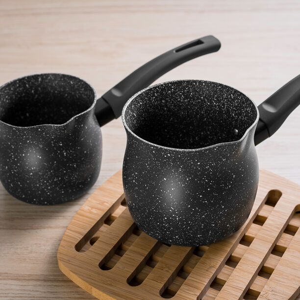 Alberto Granitic Coffee Pot With Handle Grey Color image number 3