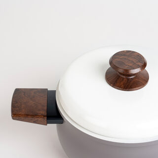 Alberto 7 piece grey ceramic cookware set