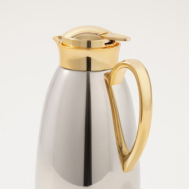 Dallaty 1L stainless steel vacuum flask, silver image number 2