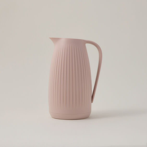 دلتي دلة بلاستيك باللون البينك الفاتح 1 لتر image number 0