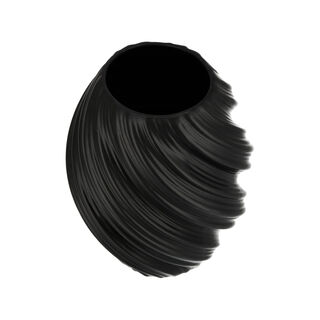 Ceramic Vase Matt Black