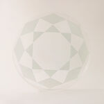 Dallaty Acrylic Serving Plate Taibah Collection 40*40*5Cm image number 1