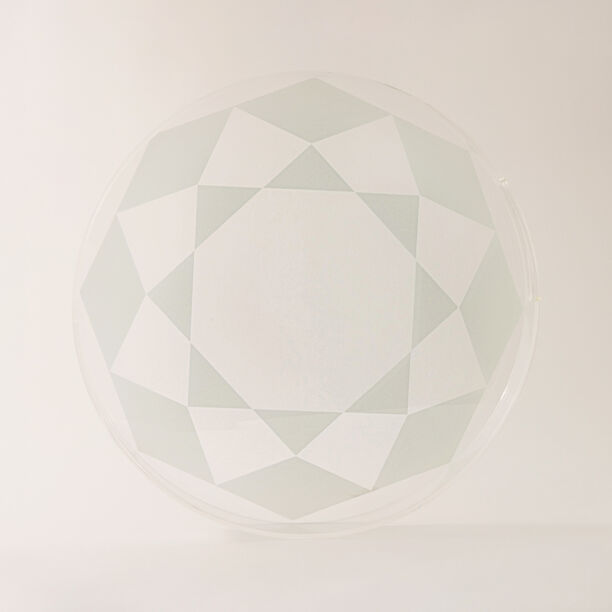 Dallaty Acrylic Serving Plate Taibah Collection 40*40*5Cm image number 1