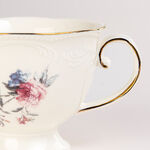 La Mesa 12 Pieces Tea Cup And Saucers \ Ivory image number 2