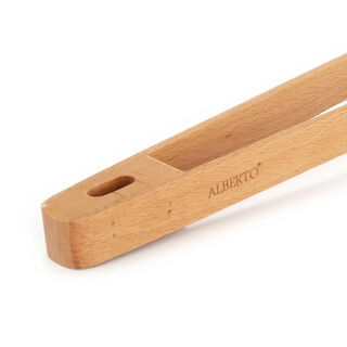 ملقط طعام خشبي من البرتو 