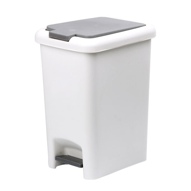 Pedal Bin White 10L image number 0
