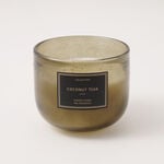 شمعة معطرة بعطر خشب الساج وجوز الهند في كوب زجاجي 320جم image number 1