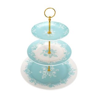 La Mesa Rosa 3 Tiers Cake Stand Tiffany