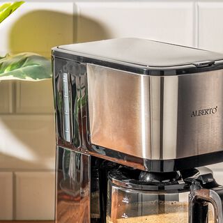 محضر قهوه بالتنقيط سعه 10 اكواب اوعاء زجاج 750 واط