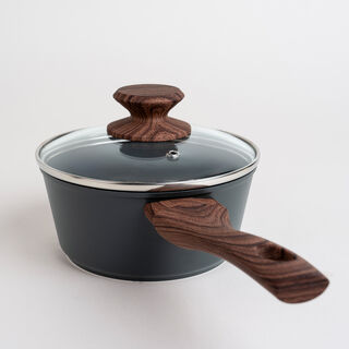 7Pcs Forged Aluminum Cookware Set With Silicone Handles 