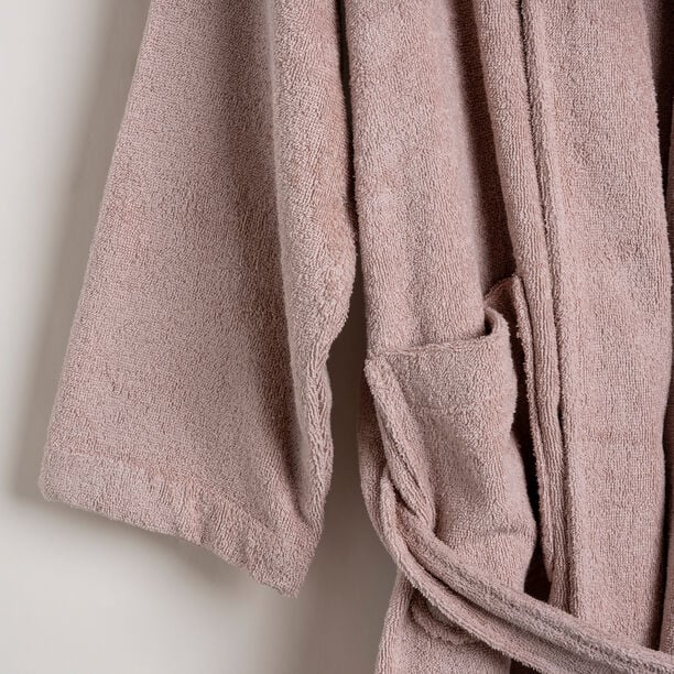 Ultra soft bathrobe, blush size S/M image number 4