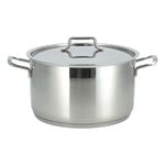Alberto 9 piece stainless steel cookware set image number 2