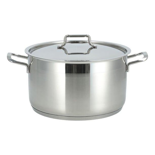 Alberto 9 piece stainless steel cookware set image number 2