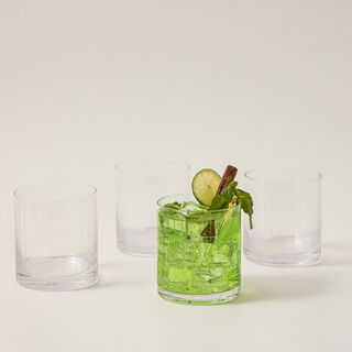 La Mesa Tumbler 4 Pieces Set Clear