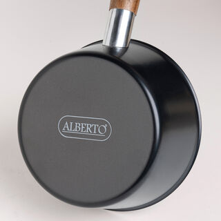 Alberto Sauce Pan With Wood Handle Dia:16Cm