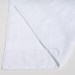 Boutique Blanche white ultra soft cotton bathroom towl 70*140 cm image number 3