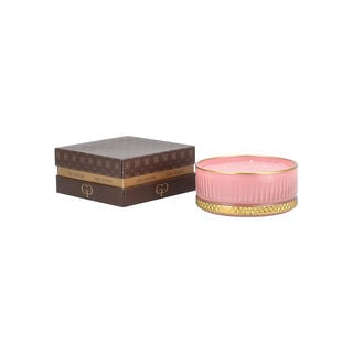 Gloria gold candle 13*5.5 Cm Pink
